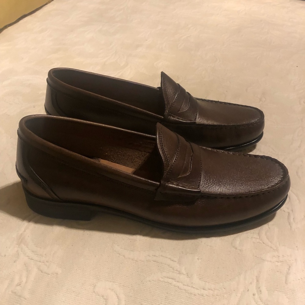 G. H. Bass & Co. Brown Penny Loafers Mens 8.5 M